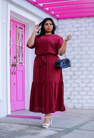 Foto do produto PLUS - VESTIDO ANGÉLICA - VISCOLINHO FORRADA - PRETO